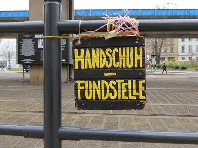 Handschuhfundstelle