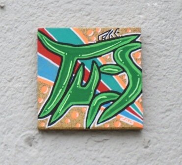 CAKE zackig grün