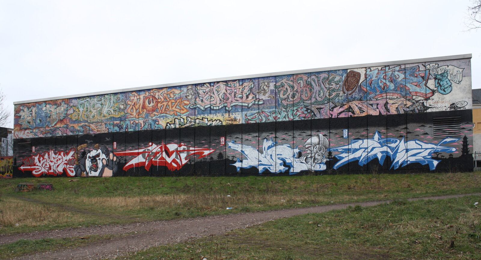 Graffiti in Glaucha, 2015