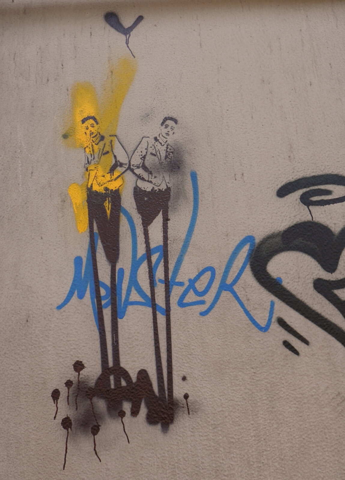 Mikado Langbeine am Franckeplatz