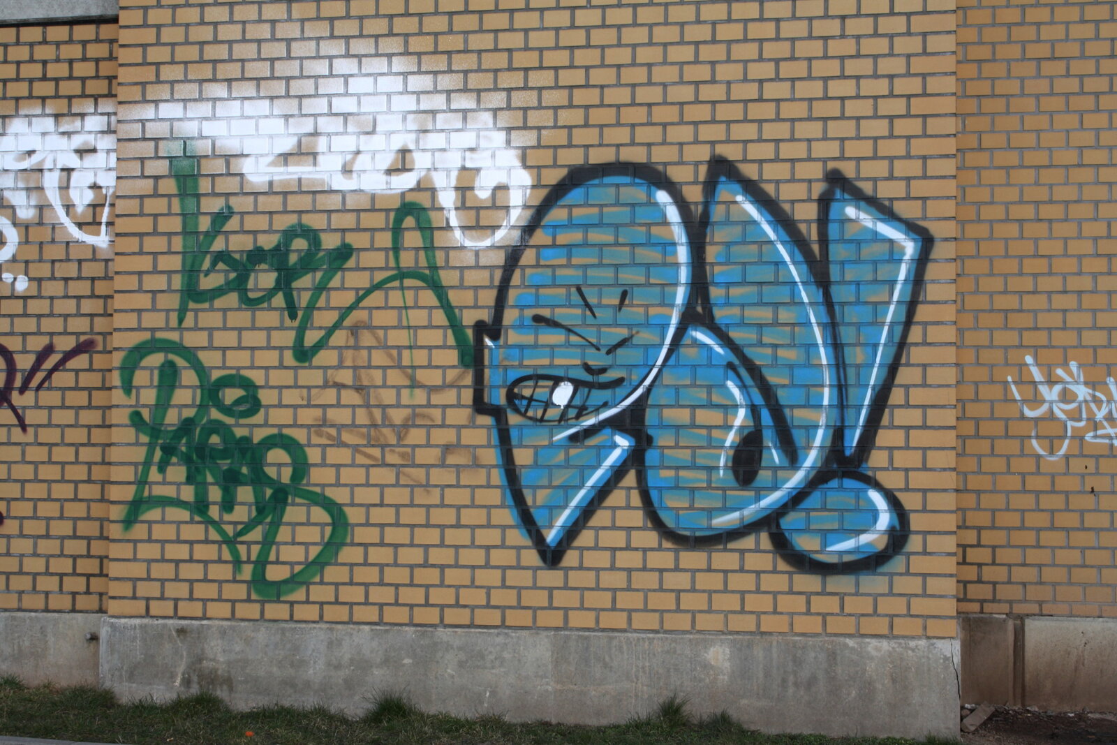 Blau geärgert...