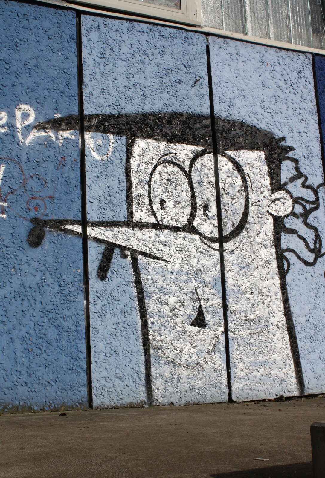 Graffiti bildlich: Tropfnase