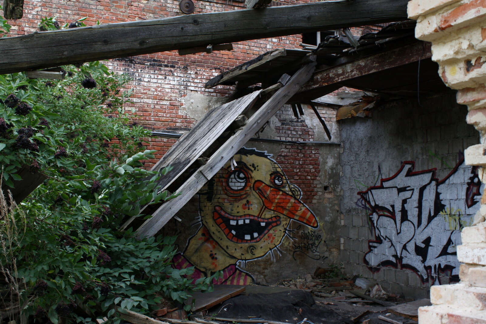 Graffiti bildlich: Dreitagebart