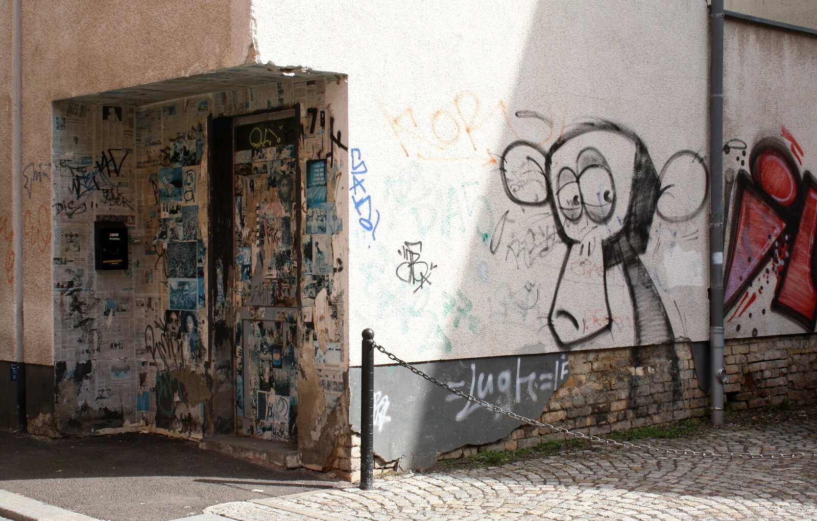 Trauriger Affe, Kleine Märkerstraße, IMG_5218