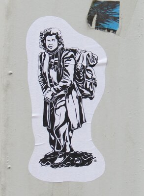 Straßenkind Tramper