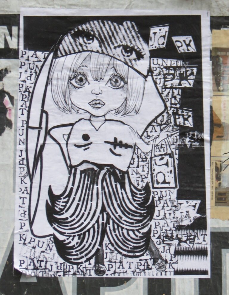 HIPPIE-Mädchen PK