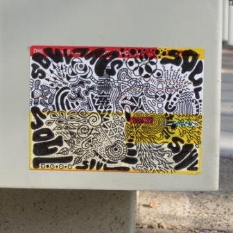 Soul-Sticker und Brief