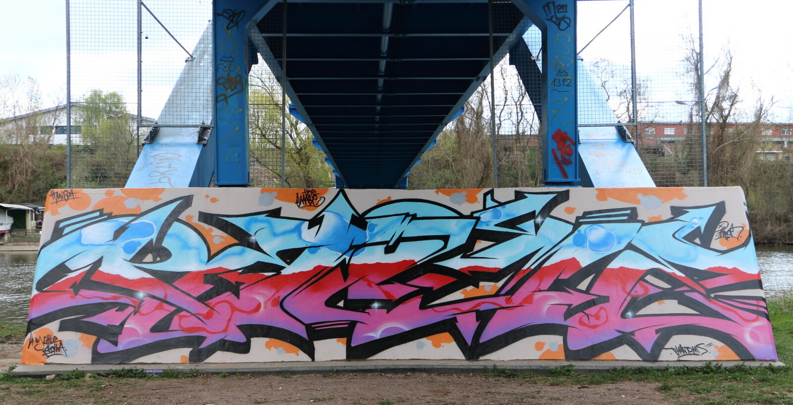 Fernwärmebrücke April 2015