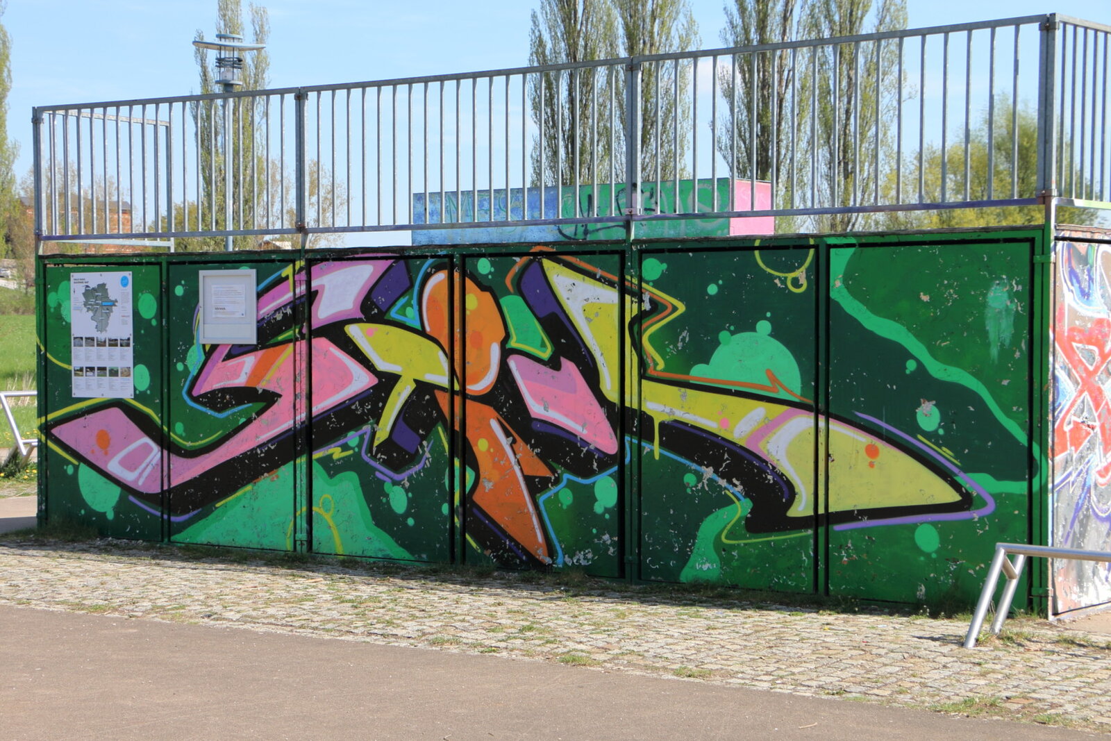 Skaterplatz am Piratenschiff