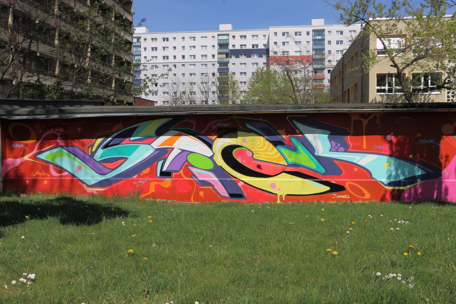 Am Skaterpark in Ha-Neu