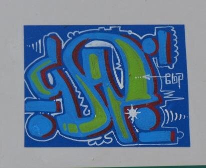 CUP blau