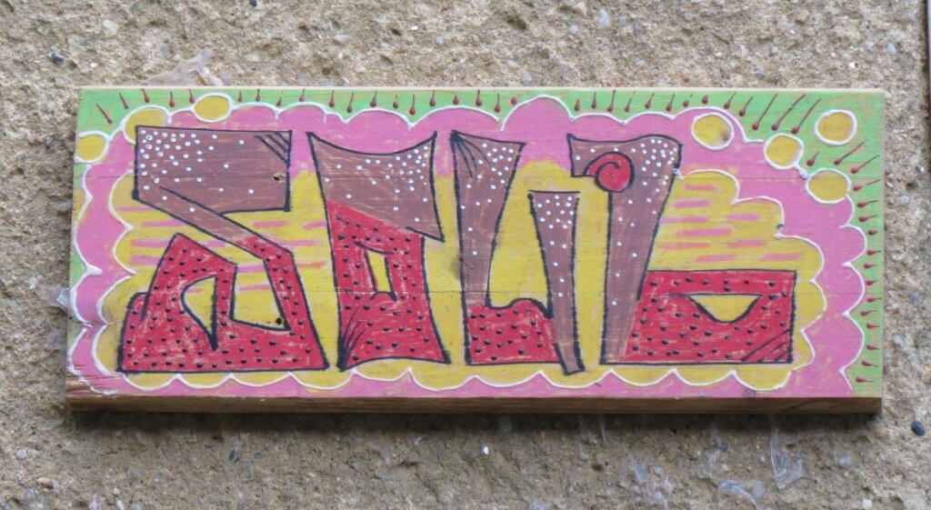 Soulfliese am August-Bebel-Platz