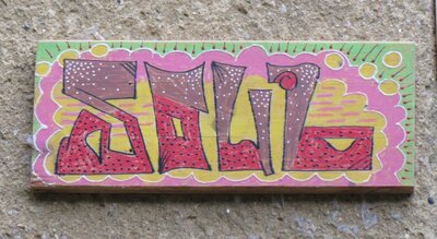 Soulfliese am August-Bebel-Platz