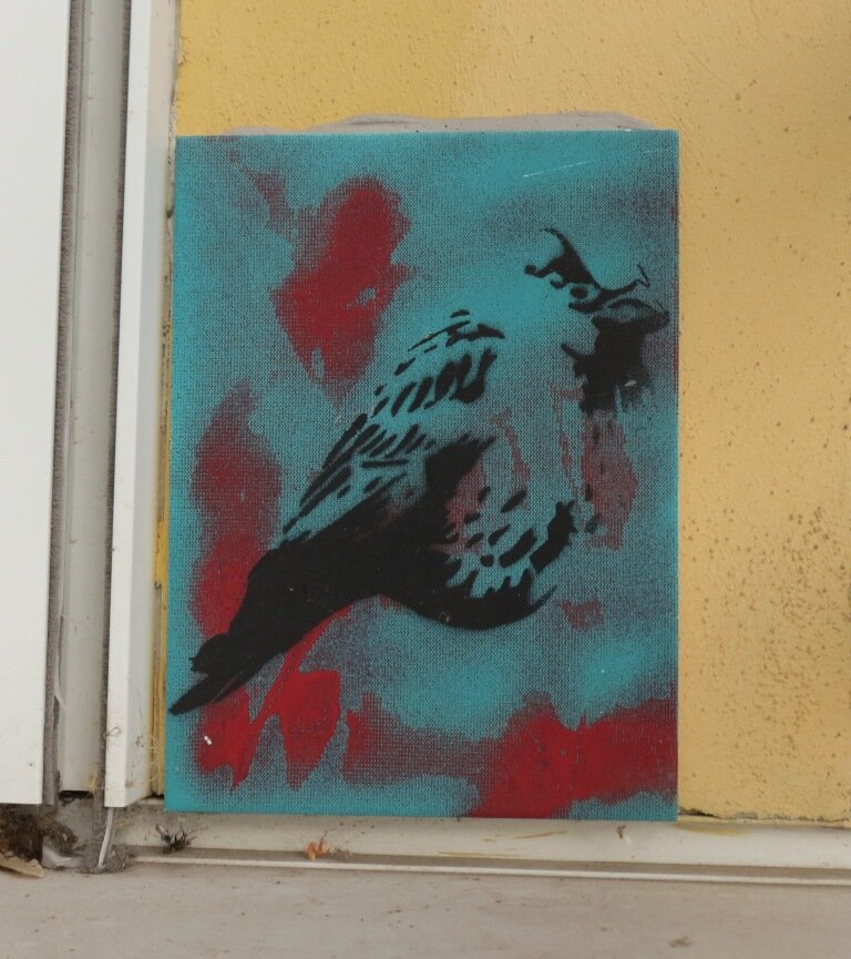 Bunter Vogel