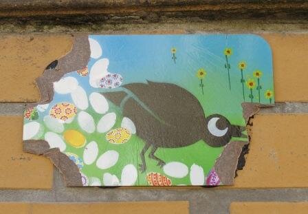 Ostergruß-demoliert
