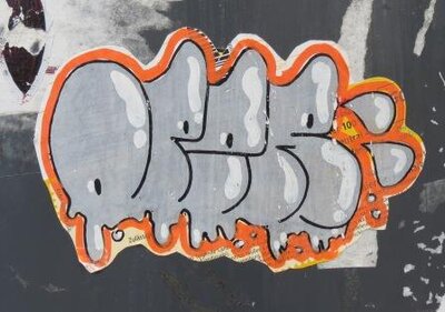Opersticker farbig