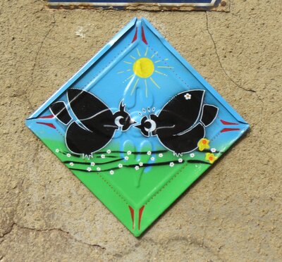 Eierleger mit Sonne