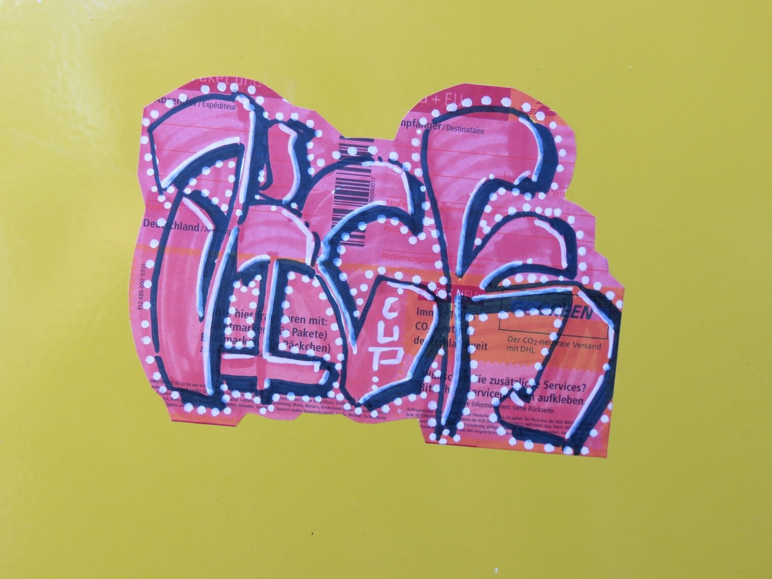 CUP/Dick-Stickerserie 9.