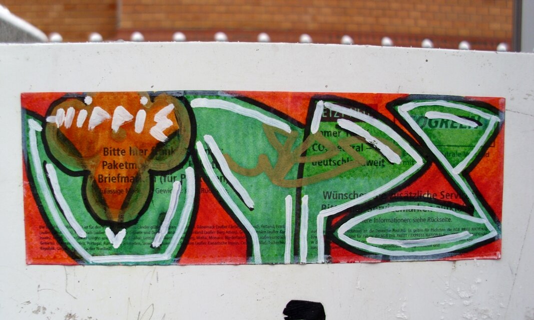 Hippie-Stickerserie 1.