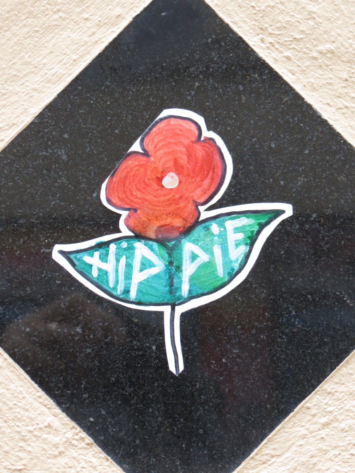 Hippie-Stickerserie 3.
