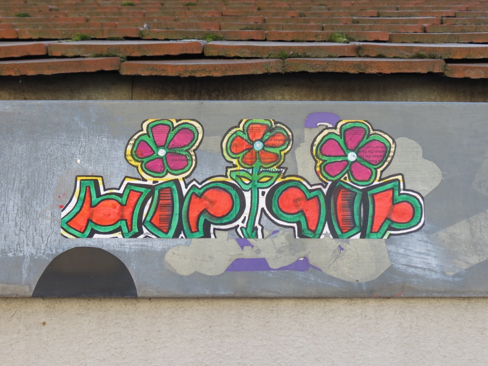 Hippie-Stickerserie 8.