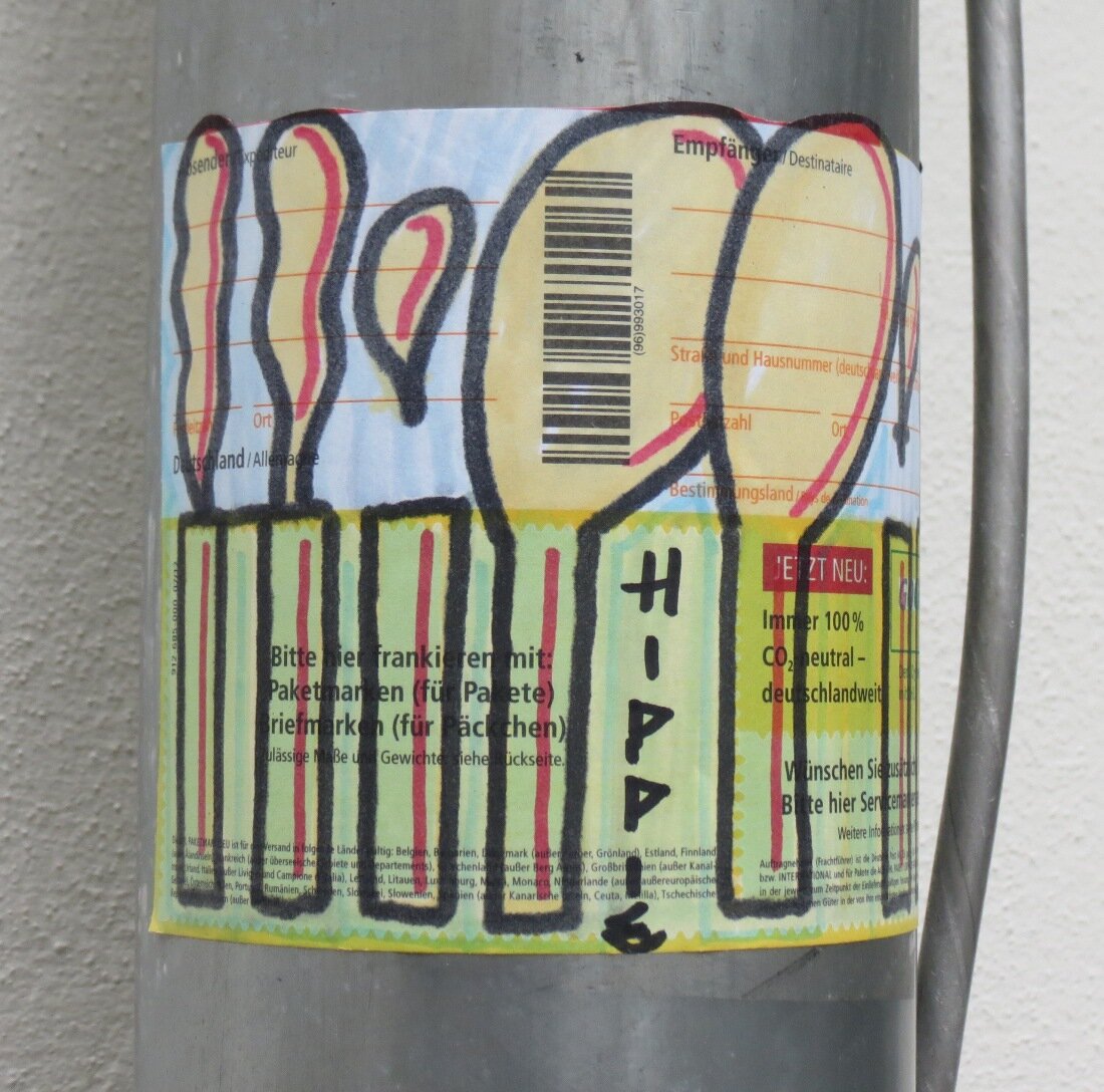 Hippie-Stickerserie 13.