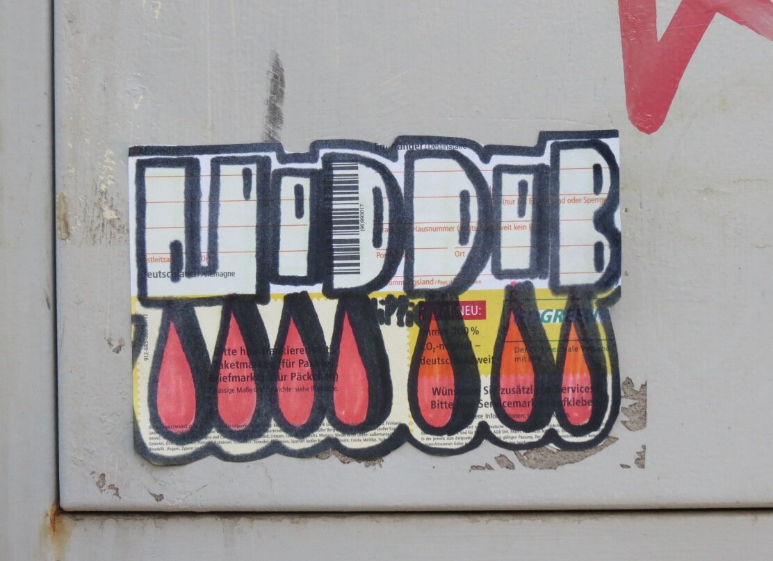Hippie-Stickerserie 14.