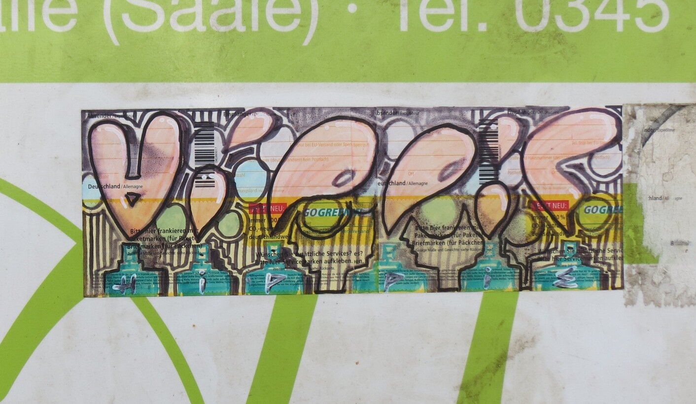 Hippie-Stickerserie 15.