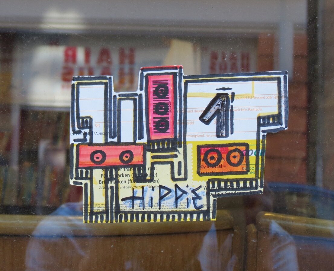 Hippie-Stickerserie 18.