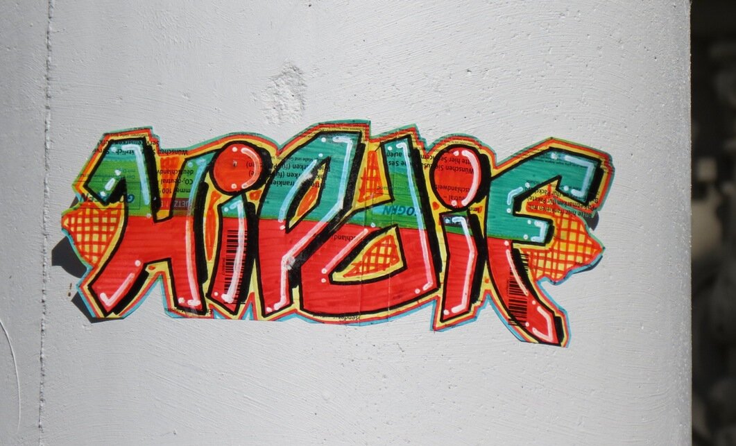 Hippie-Stickerserie 19.