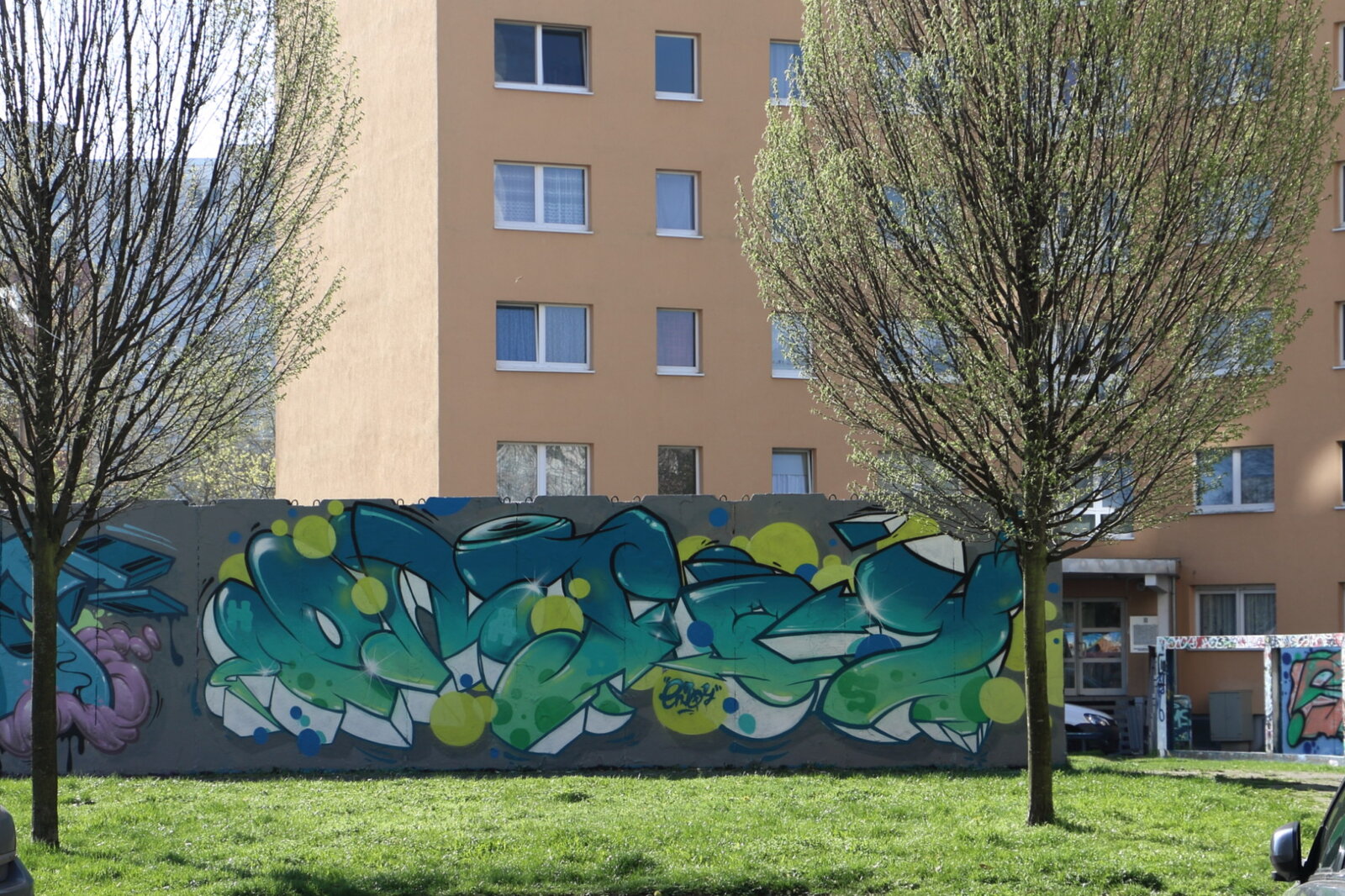 Ernst-Haeckel-Weg (101): RICO und ENJOY im Frühling