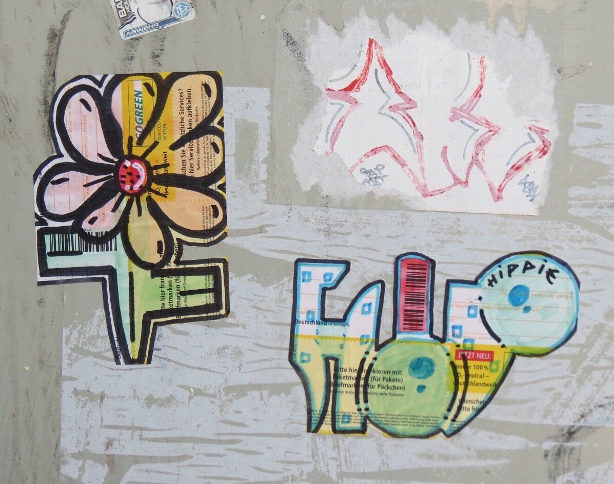 Hippie-Stickerserie 21.