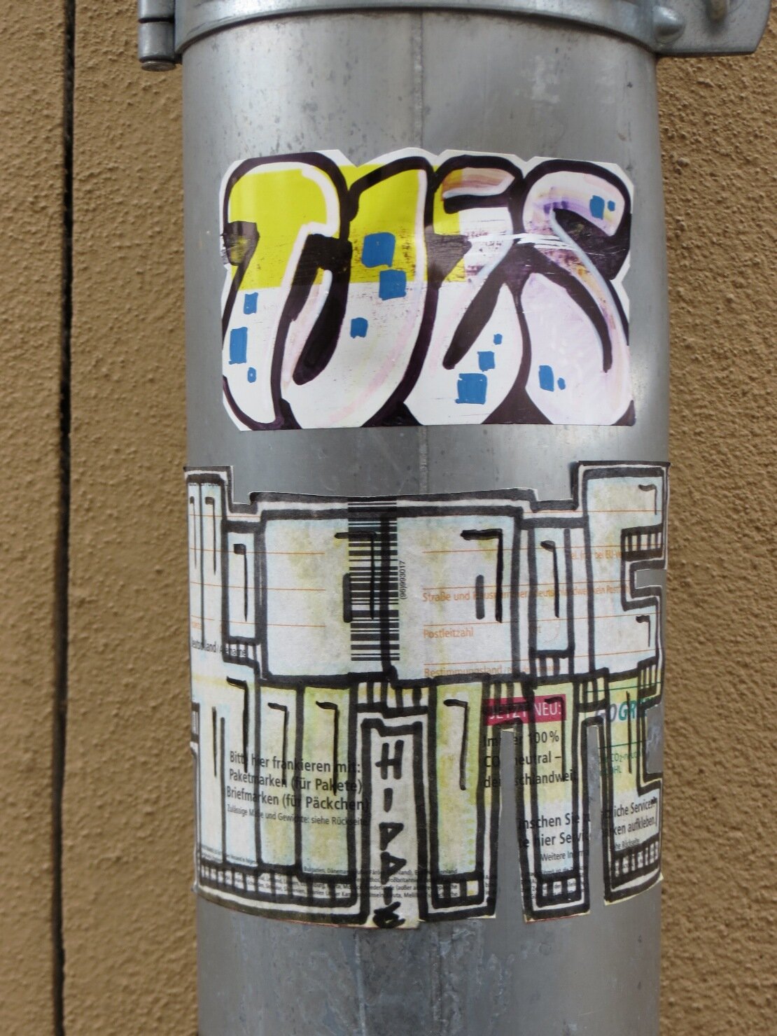Hippie-Stickerserie 22.