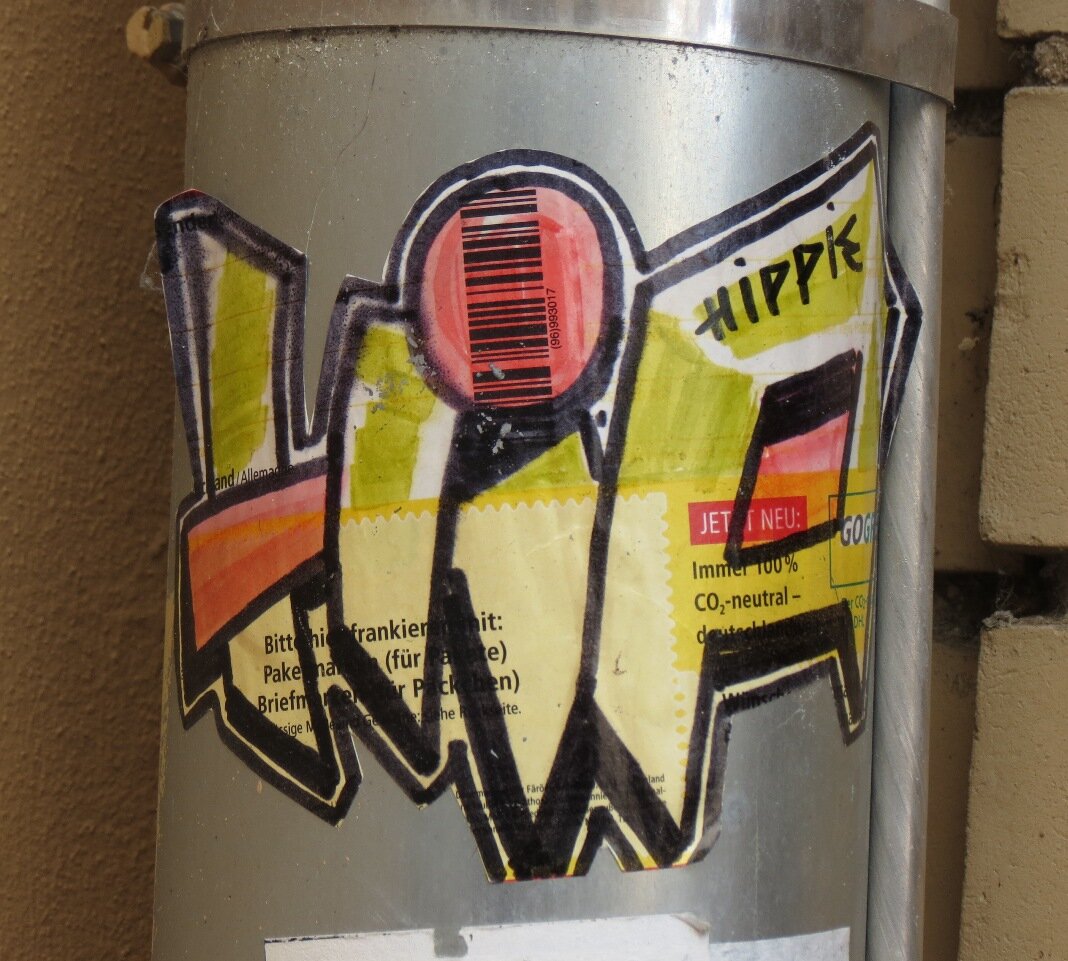 Hippie-Stickerserie 23.