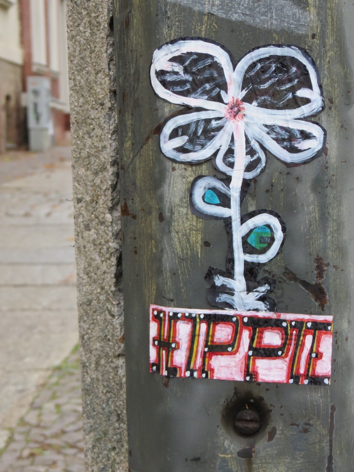 Hippie-Stickerserie 27.
