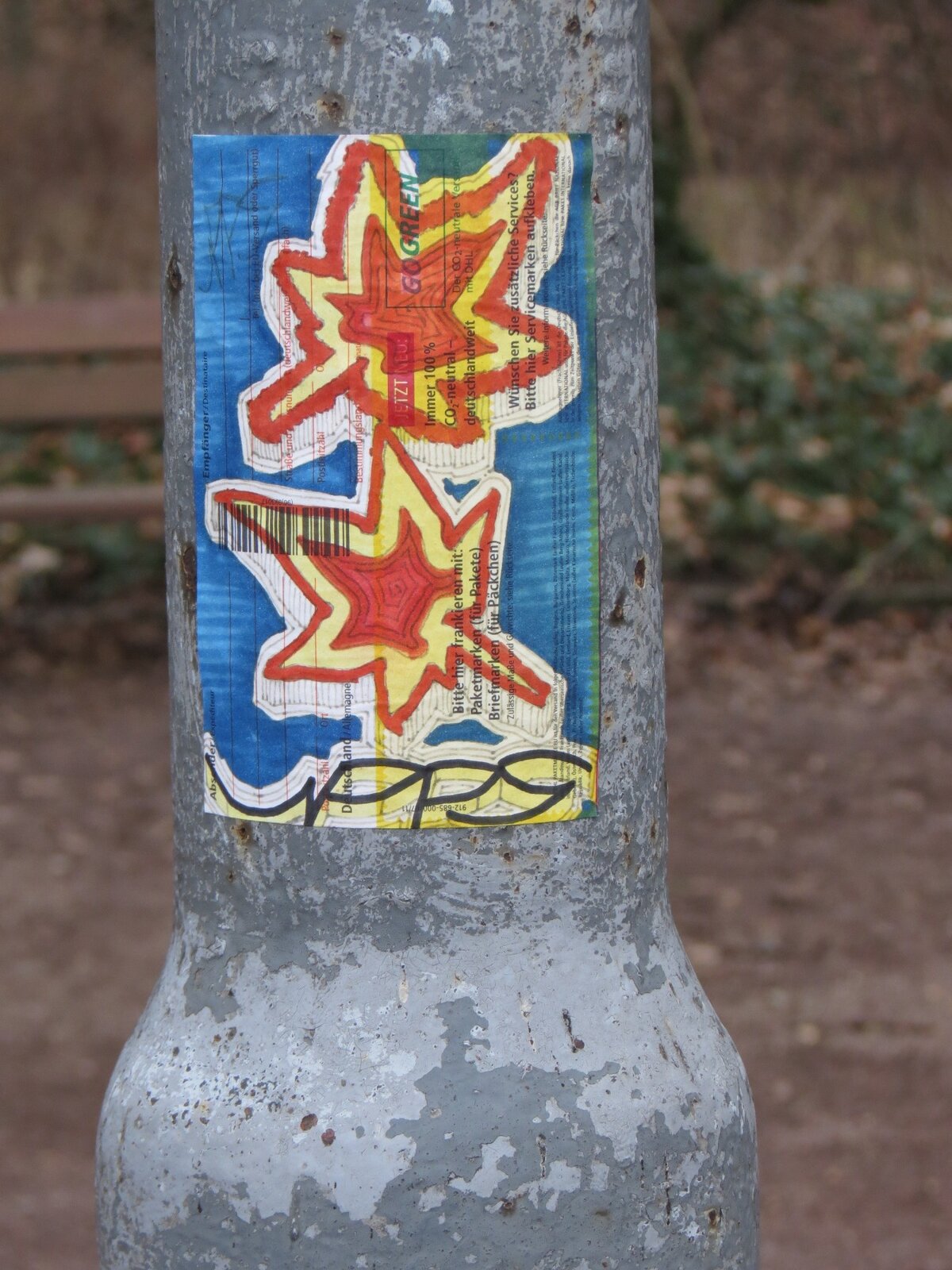 Hippie-Stickerserie 31.
