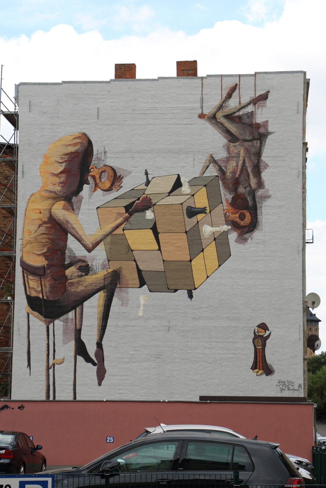 Rubik-Schach, freiraumgalerie, Friesenstraße, Danilo Halle, BZU, Yves Paradise_IMG_7488