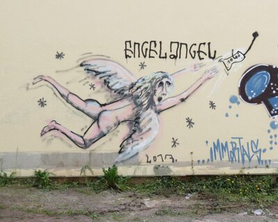 PANIK-Engel-Angel