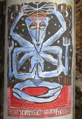 Shiva meditiert