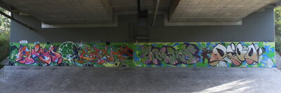 Unter der Brücke, B80-Ost, Gesammelte Werke September bis Dezember 2017, die Seiten