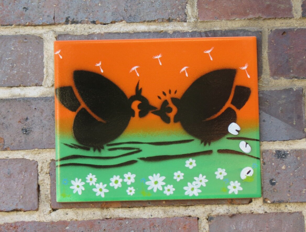 Vogelfliesen 12.