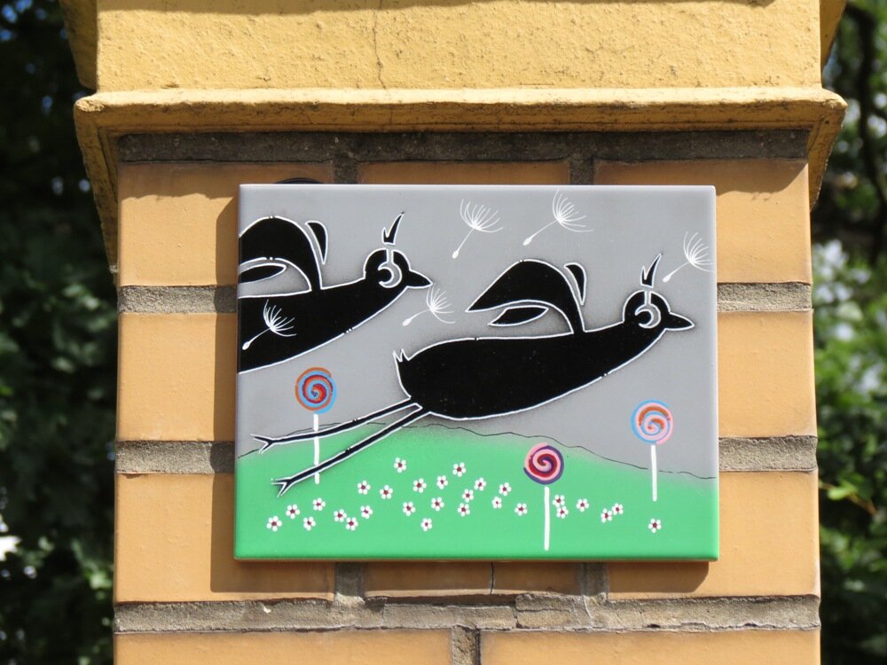 Vogelfliesen 18.