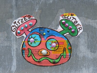Glitzer-Bunt 4.