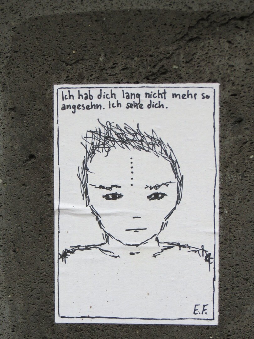 E.F. nachdenklich