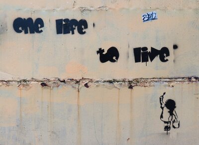 street art-Bekenntnis