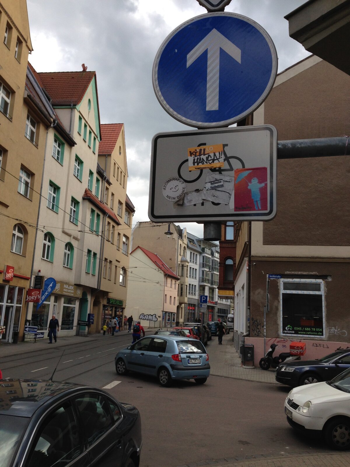 Schirmelinchen an der Moritzkirche