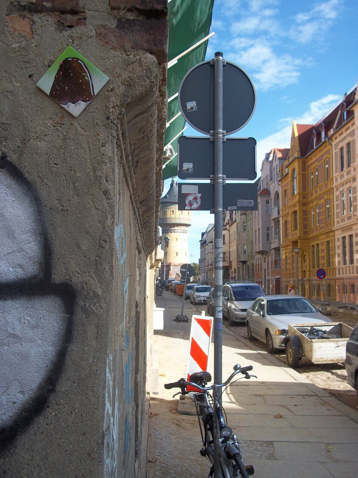 Rumspitze in der Lessingstraße 1