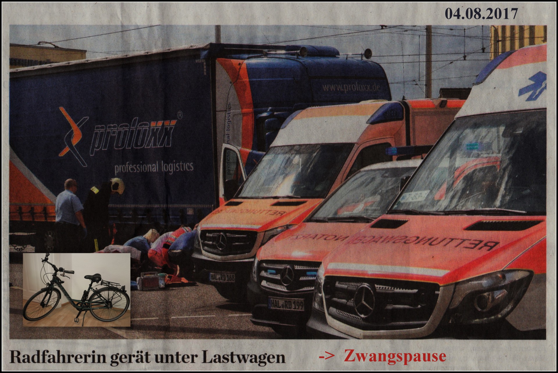 In eigener Sache: Zwangspause