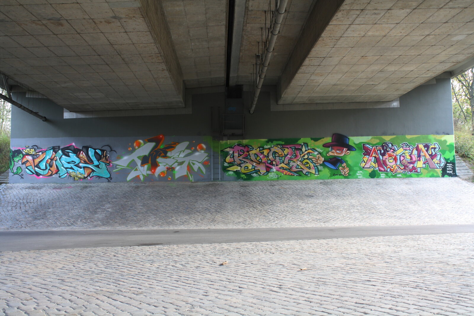 Unter der Brücke, B80-Ost, Gesammelte Werke September bis Dezember 2017, die Seiten
