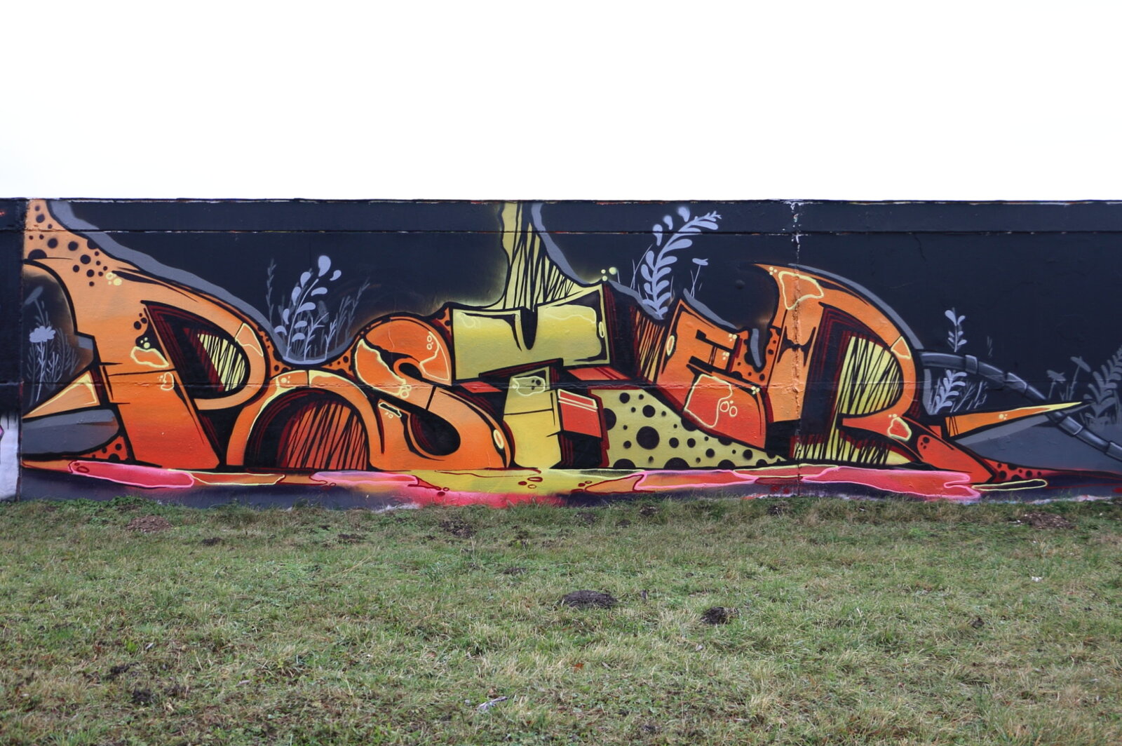Kaolinstraße Ha-Neu (183): POSTER u.a. vom Team Mad Flava